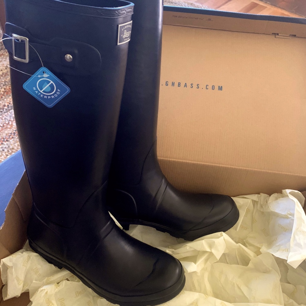 G.H. Bass Tall Rain Boots